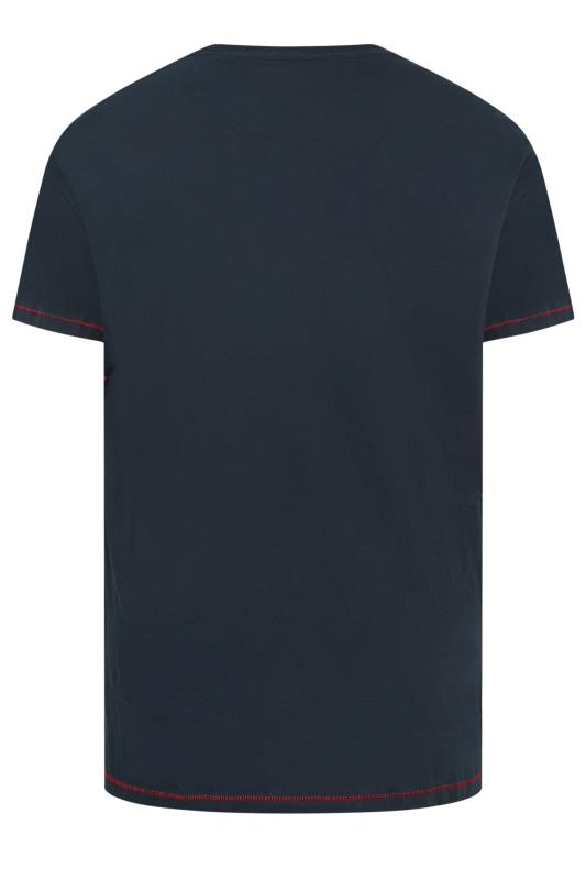 D555 Big & Tall Blue Deadpool T-Shirt | BadRhino 4