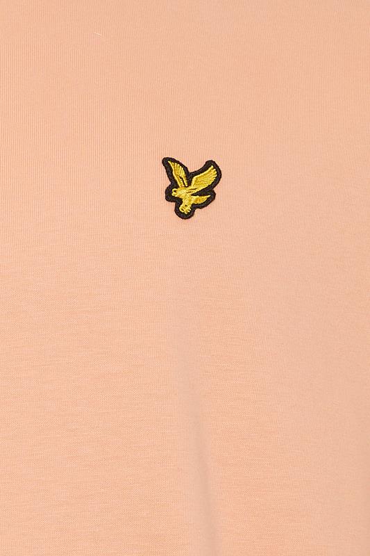 LYLE & SCOTT Big & Tall Terracotta Orange Core T-Shirt | BadRhino 5