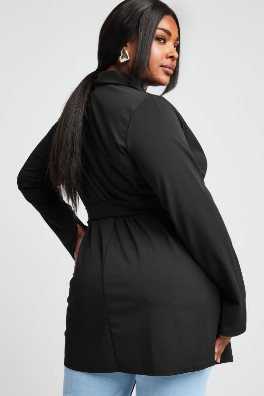 LIMITED COLLECTION Plus Size Black Blazer | Yours Clothing 5