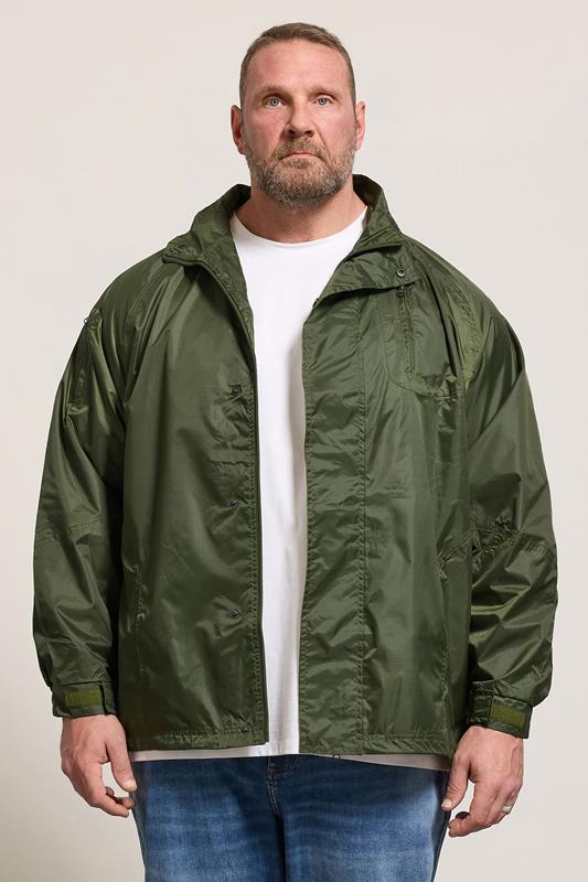 KAM Olive Green Waterproof Jacket | BadRhino 1