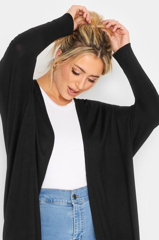 YOURS Plus Size Black Batwing Sleeve Cardigan | Yours Clothing 4