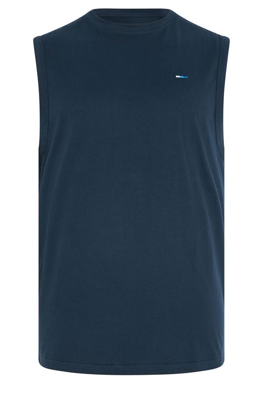 BadRhino Big & Tall Black/Navy/Blue/Burgundy/Khaki 5 Pack Extra Long Muscle Vests | BadRhino 5