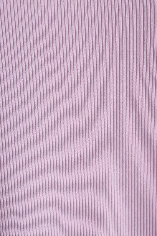 LIMITED COLLECTION Lilac Purple Frill Ribbed Pyjama Top_Z.jpg