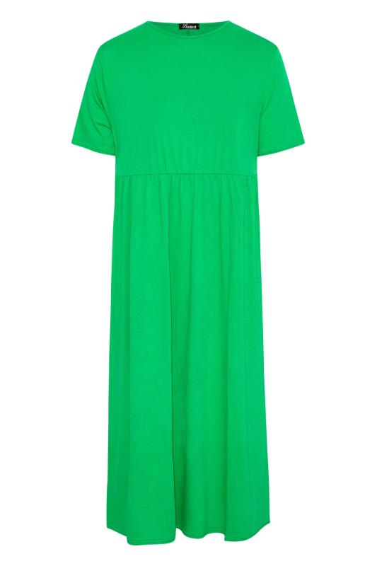 LIMITED COLLECTION Plus Size Green Throw On Maxi Dress | Yours Clothing 6