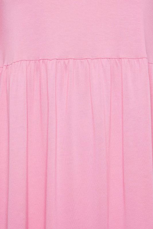 YOURS Plus Size Pink Smock Tunic Dress | Yours Clothing 5