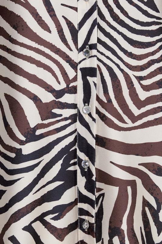 M&Co Black & White Zebra Print Shirt | M&Co 5