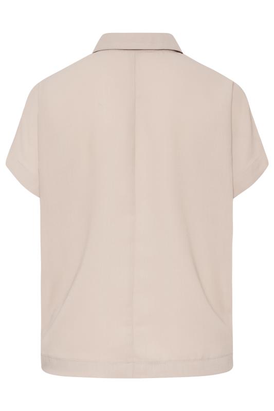 LTS Tall Women's Blush Pink Pocket Utility Shirt | Long Tall Sally 7
