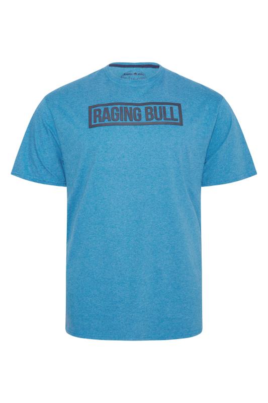 RAGING BULL Big & Tall Blue High Build T-Shirt 2