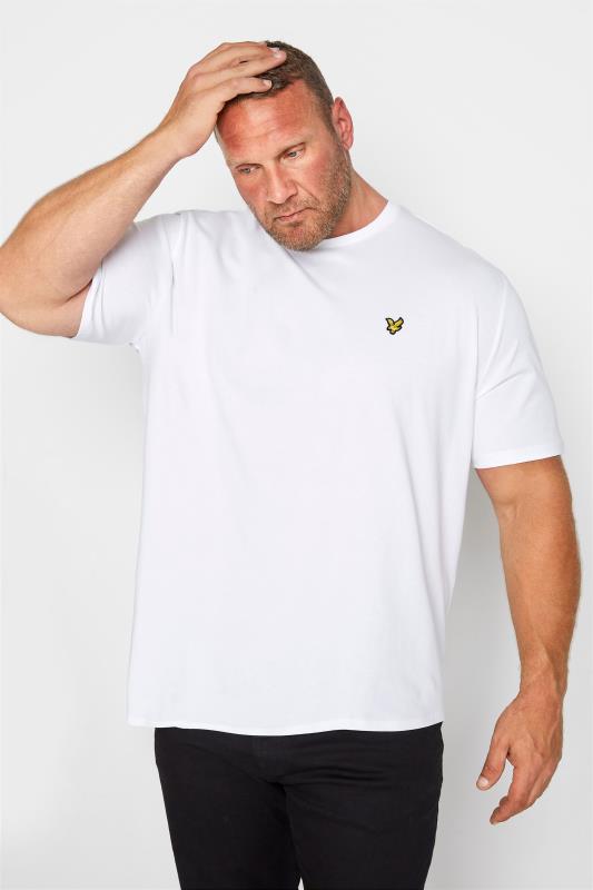  Grande Taille LYLE & SCOTT Big & Tall White Core T-Shirt