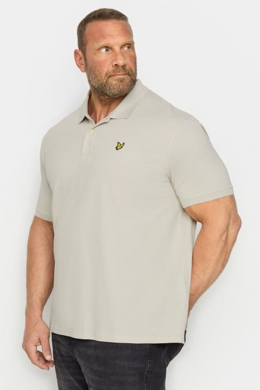 Men's  LYLE & SCOTT Big & Tall Cream Core Polo Shirt