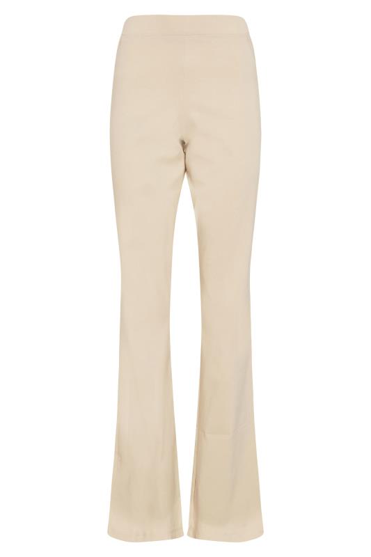 LTS Tall Beige Brown Stretch Bootcut Trousers 4