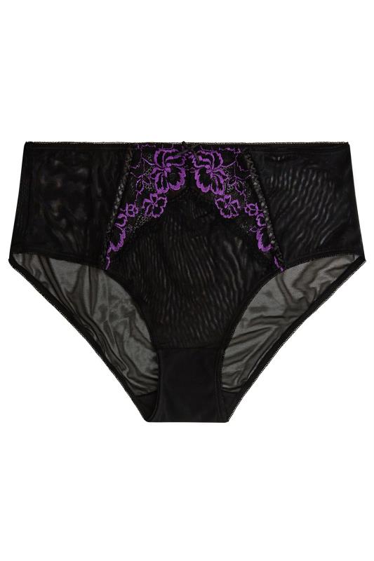 Luxe Balcony Bra & Thong/Briefs Set - Purple – Lounge Underwear