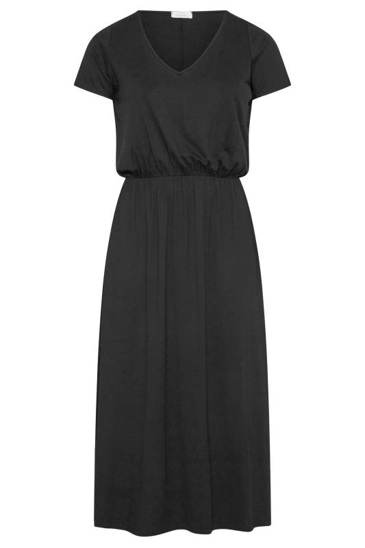 YOURS LONDON Plus Size Black Pocket Dress | Yours Clothing 7