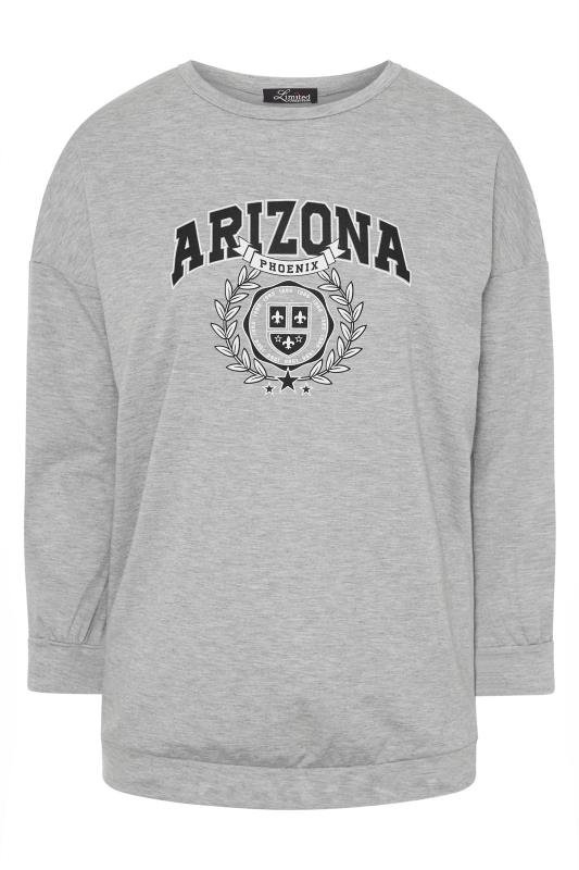 LIMITED COLLECTION Grey Marl Arizona Sweatshirt 4