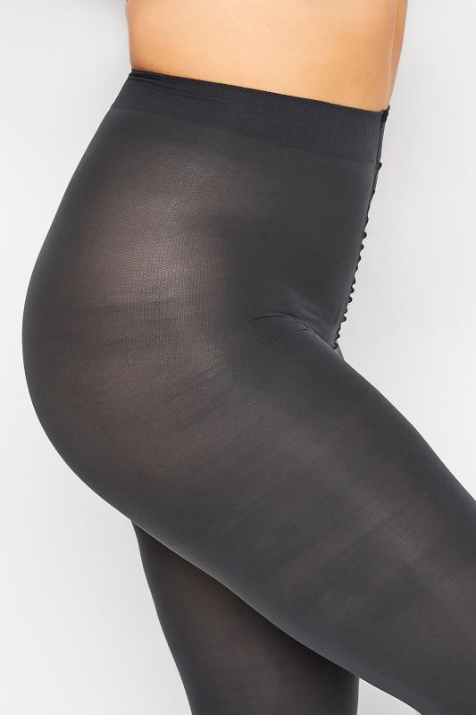 Grey 50 Denier Tights | Yours Clothing 2