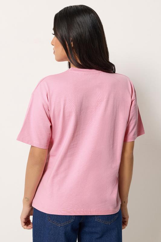 PixieGirl Petite Women's Pink Paisley Cotton T-Shirt | PixieGirl 2