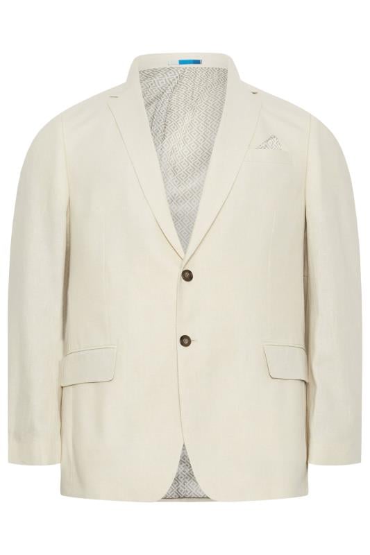 BadRhino Tailoring Big & Tall Stone Linen Suit Jacket | BadRhino 4