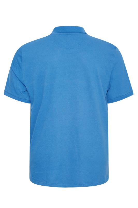 LYLE & SCOTT Big & Tall Blue Logo Polo Shirt_Y.jpg