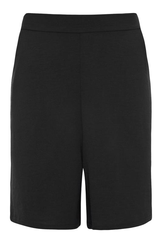 LTS Black Textured Shorts | Long Tall Sally