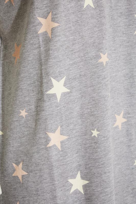 LTS Tall Grey Star Print Nightdress 4