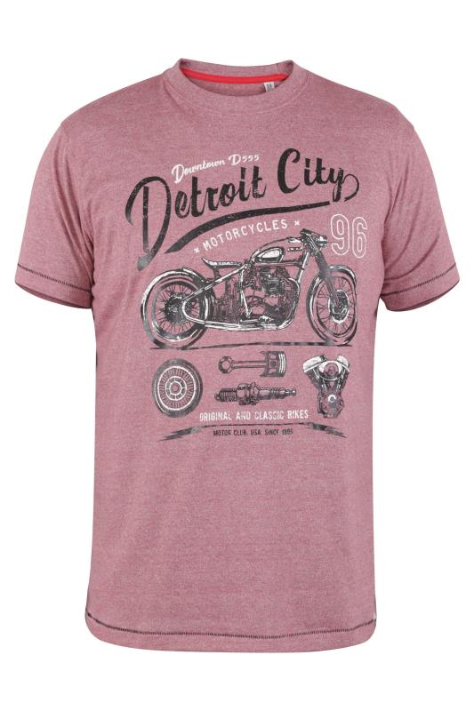 D555 Pink Detroit City Motorcycle Print T-Shirt_F.jpg