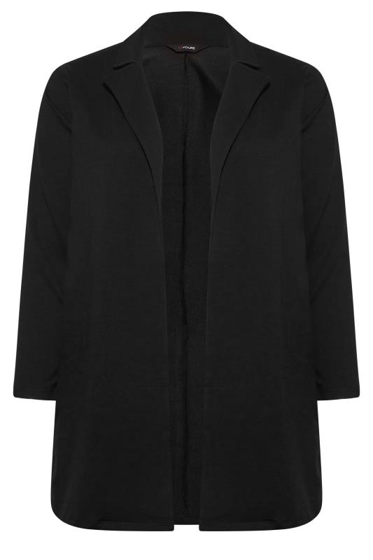 Curve Black Blazer Jacket | Yours Clothing 6