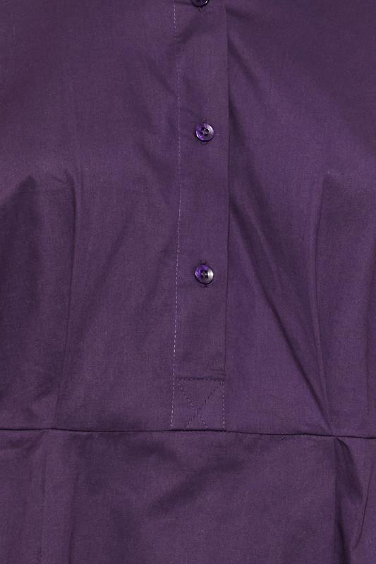 LIMITED COLLECTION Plus Size Purple Tunic Shirt Dress | Yours Clothing 6