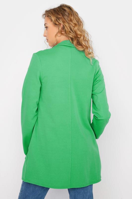 LTS Tall Women's Green Scuba Longline Blazer | Long Tall Sally 4