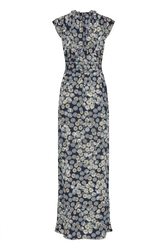 LTS Tall Women's Navy Blue Ditsy Print Maxi Dress | Long Tall Sally 8