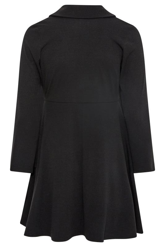 LIMITED COLLECTION Plus Size Black Blazer Dress | Yours Clothing 7