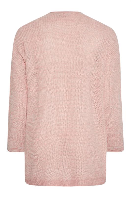 Pink Essential Knitted Cardigan_BK.jpg