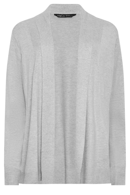 M&Co Grey Long Sleeve Cardigan | M&Co 5
