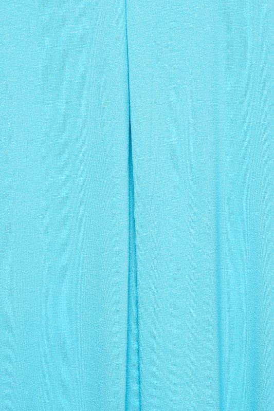 YOURS Plus Size Aqua Blue Swing Vest Top | Yours Clothing  5
