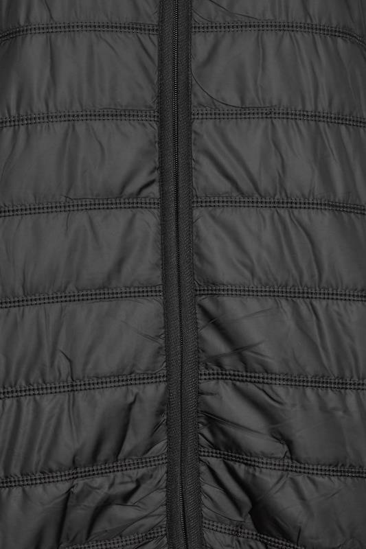 D555 Black Hood Puffer Jacket | BadRhino 3