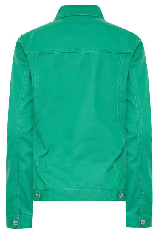 LTS Tall Women's Green Denim Jacket | Long Tall Sally 7