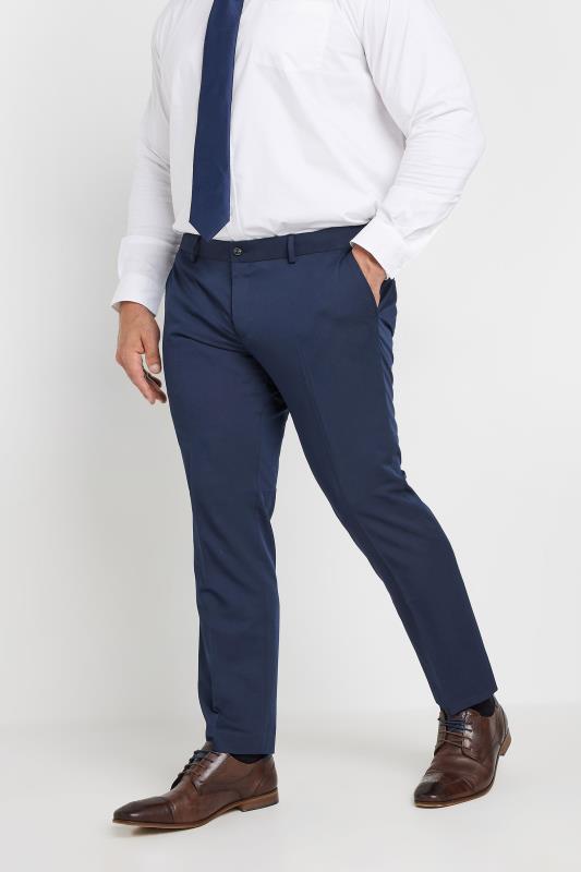 JACK & JONES Big & Tall Blue 'Franco' Suit | BadRhino 3