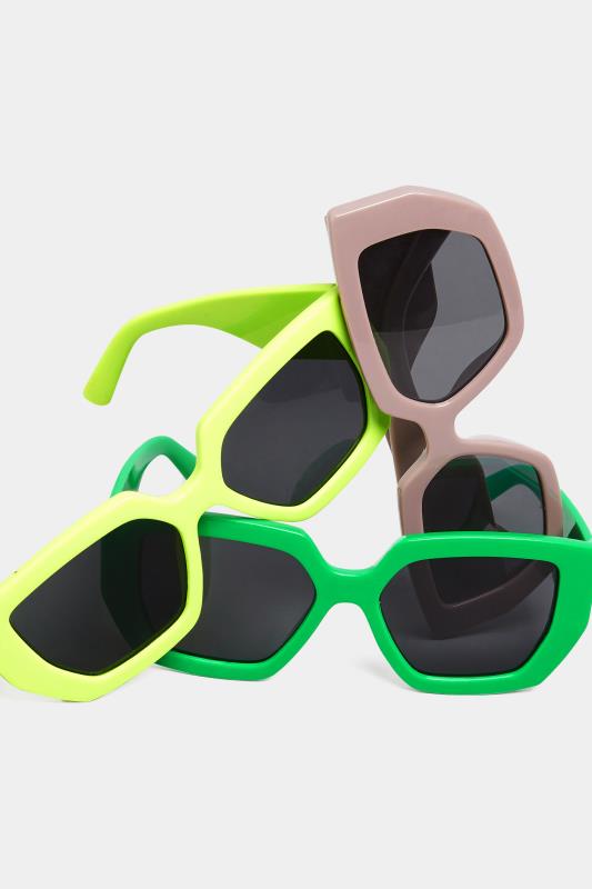 Lime Green Frame Oversized Sunglasses_F.jpg