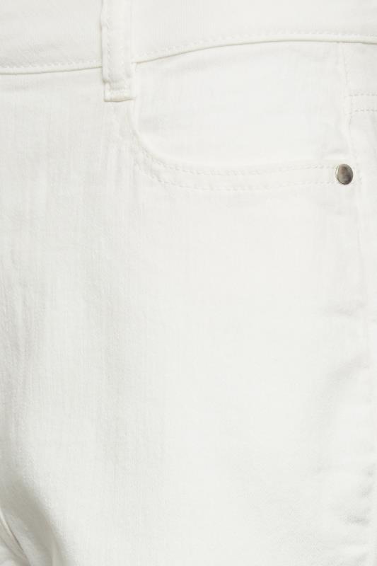 Petite White Skinny Jeans | PixieGirl  4