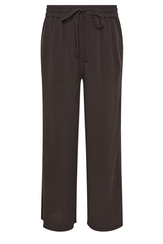 M&Co Chocolate Brown Wide Leg Trousers | M&Co  6