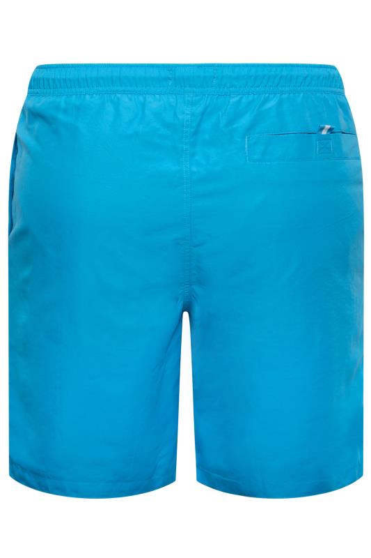 BadRhino Big & Tall Bright Blue Swim Shorts | BadRhino 5