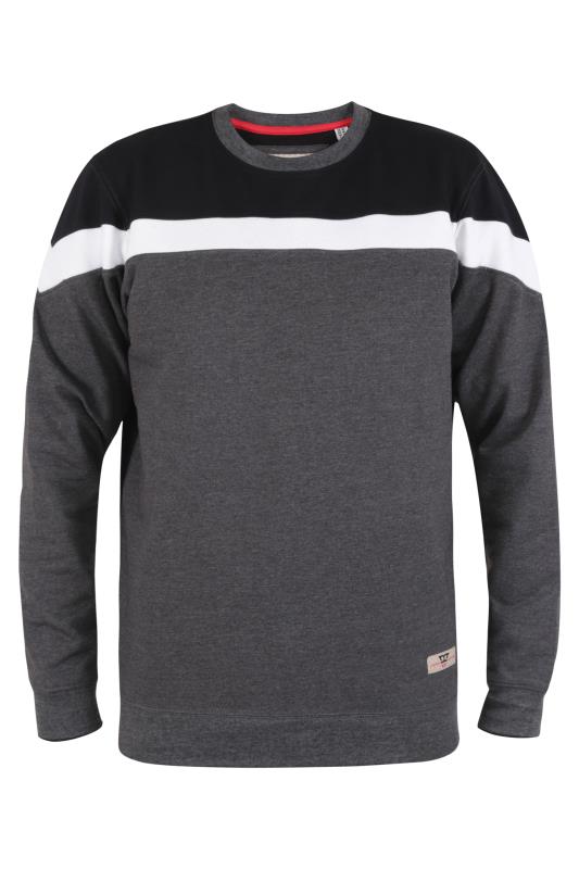 D555 Grey Colour Block Sweatshirt_F.jpg
