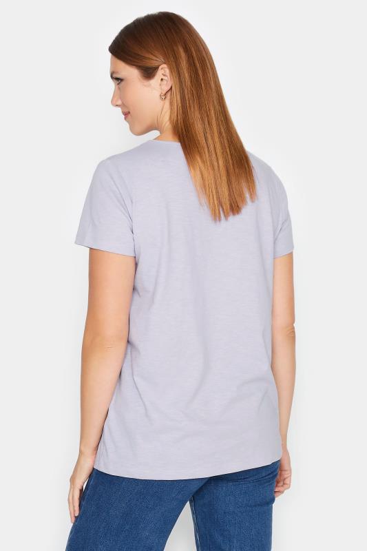 LTS Tall Lilac Purple Short Sleeve T-Shirt | Long Tall Sally  3