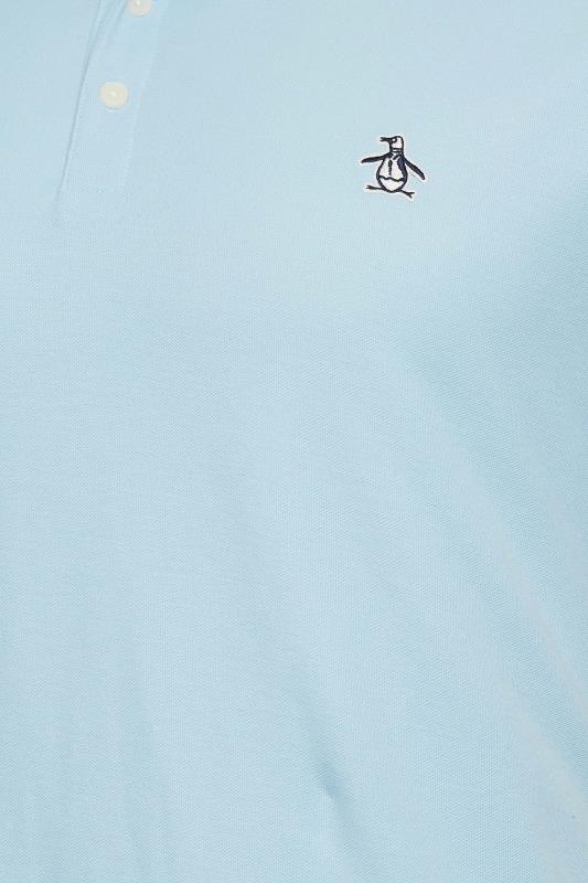 PENGUIN MUNSINGWEAR Big & Tall Blue Polo Shirt | BadRhino 2