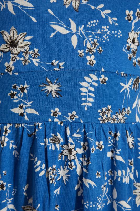 LTS Tall Blue Floral Print Midi Dress_Z.jpg