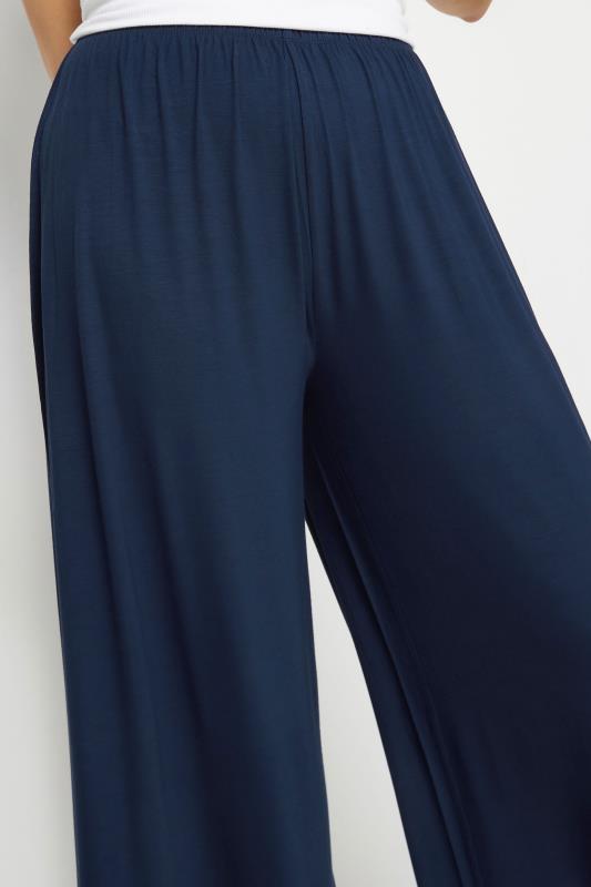 LTS Tall Women's Navy Blue Extra Wide Leg Culottes | Long Tall Sally  4