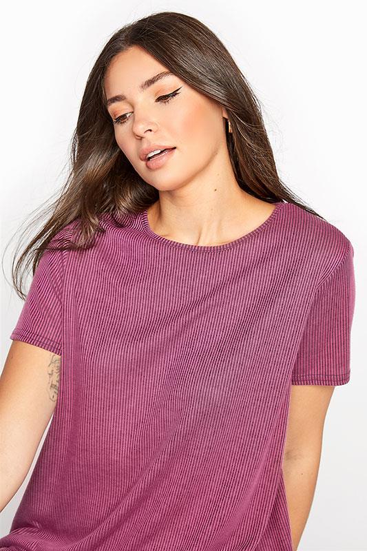 LTS Tall Pink Two Tone Swing Lounge Top 4