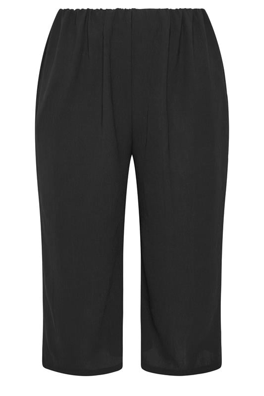LIMITED COLLECTION Plus Size Black Culottes | Yours Clothing 2