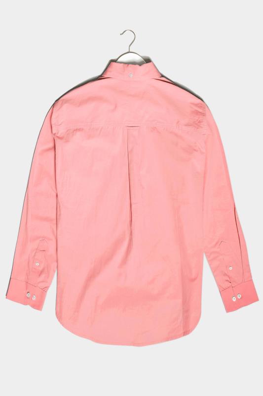 BadRhino Pink Essential Long Sleeve Oxford Shirt_BK.jpg
