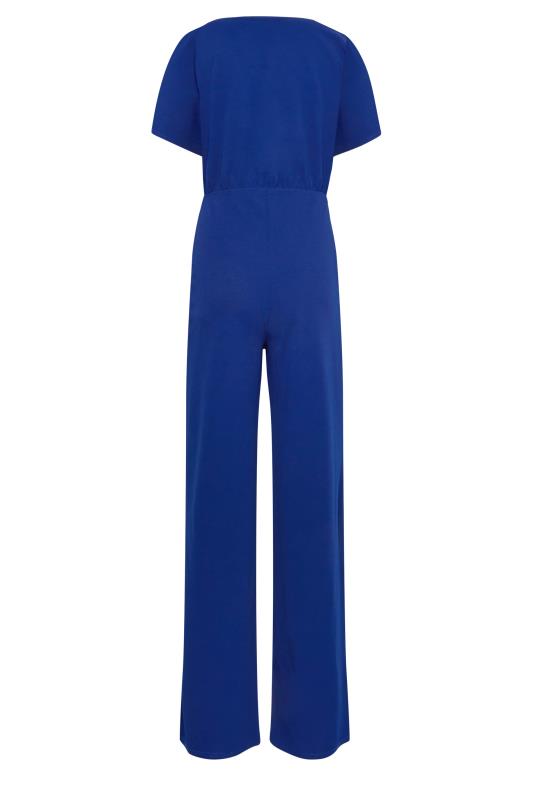 LTS Tall Women's Cobalt Blue Wide Leg Jumpsuit | Long Tall Sally  6