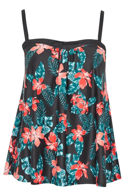 SeSe Code Womens Casual Spaghetti Strap Floral Printed Summer Beach Swing Dress 